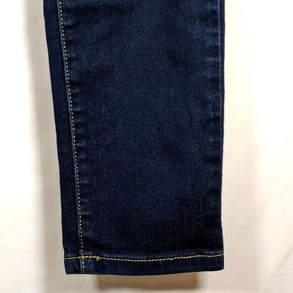 Michael Kors Izzy Skinny Dark Wash Denim Mid Rise Jeans Size 6 - Picture 4 of 7